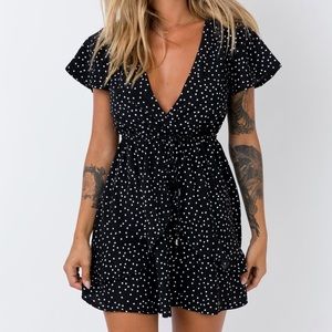 Princess Polly Bobbie Mini Dress Black